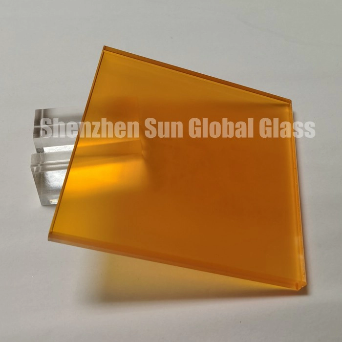 color acid etched glass, SGCC certified glass factory, decorative glass, laminated glass, vidrio laminado pvb de color, colour laminated glass, colored PVB glass, 1/2 inch color laminated glass, CE certified laminated glass, China glass supplier, vidrio laminado PVB coloreado, color frosted glass