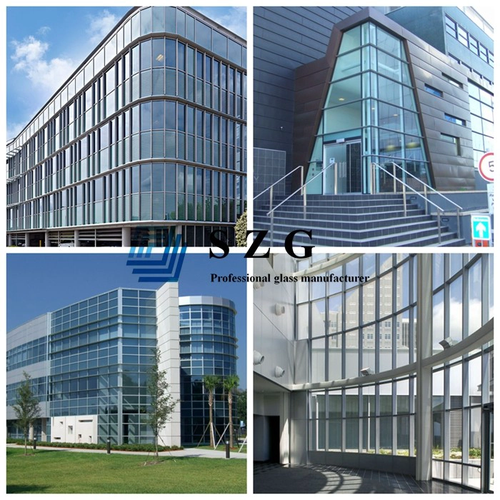 Clear low E glass, blue low E glass, green low E glass, grey low E glass, bronze low E glass