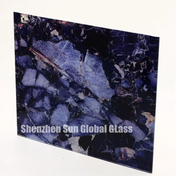 10mm digital printed glass