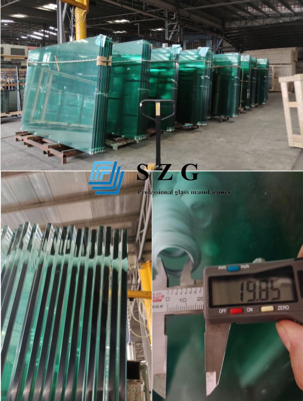 SZG high quality, less cost, EN12150, EN12600 standard tempered glass and laminated glass, for Padel court use only