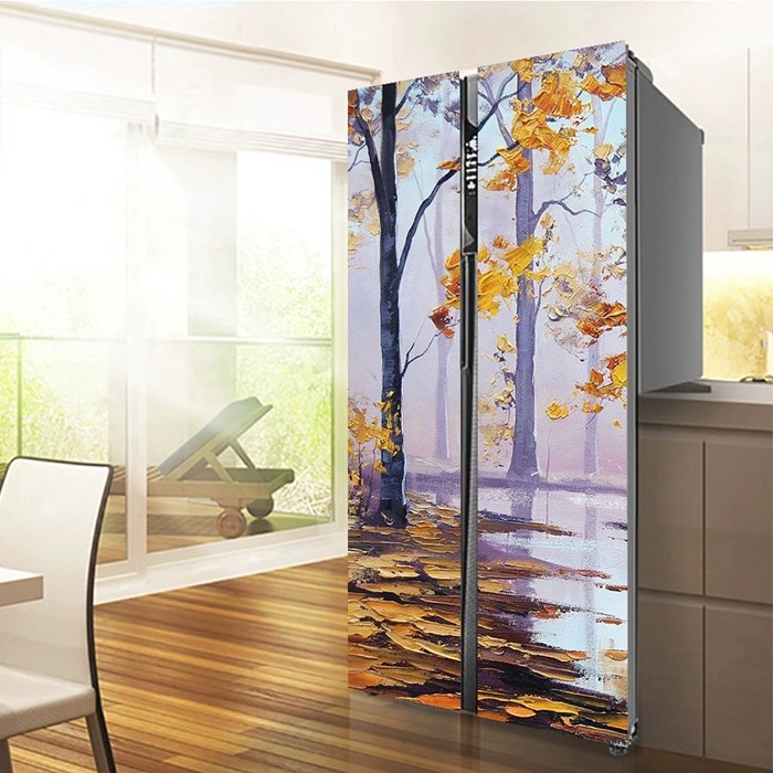 3.2mm tempered printing refrigerator glass door, toughened silk screen print glass door for fridge, glass door for beverage cooler