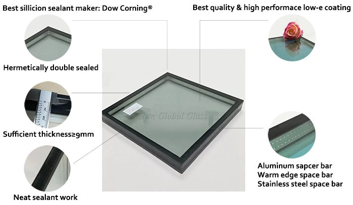 24mm argon insulated glass