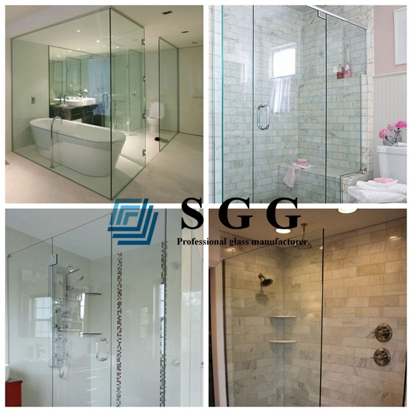 Glass shower doors