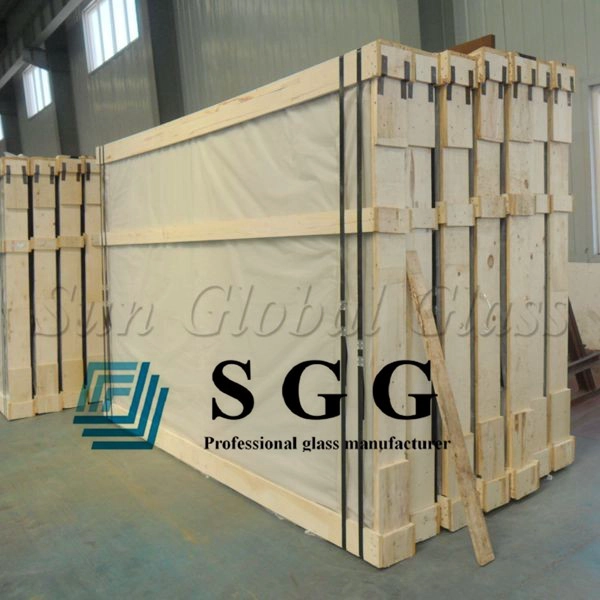 High quality 4mm dark blue tinted float glass panels