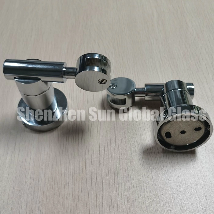 clamps for frameless bathroom mirror