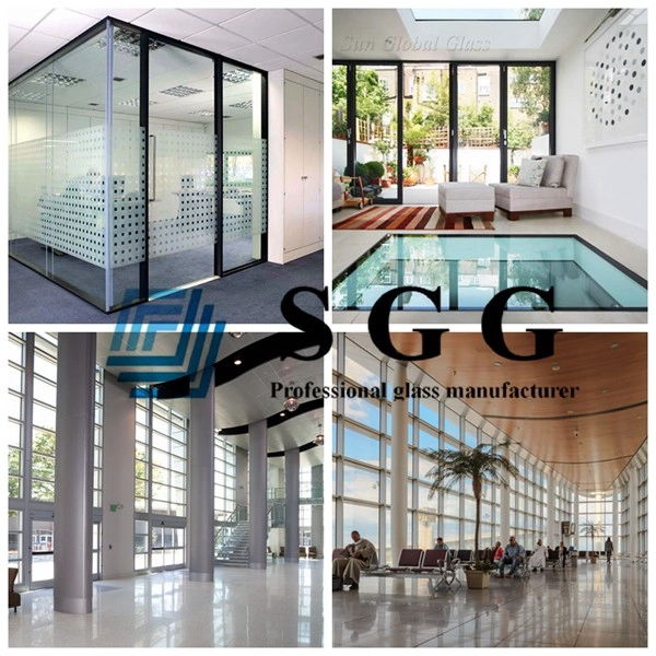 8mm+8mm insulated glass panel, safety glass insulator 8mm+8mm, 8mm+8mm 15A spacer double glazing