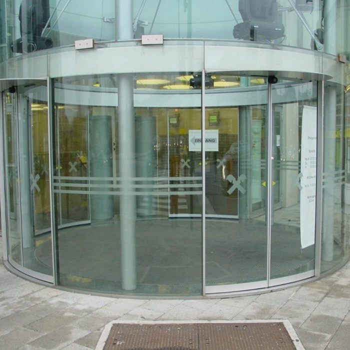 circle design curved glass