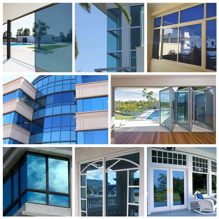 ford blue tempered glass window