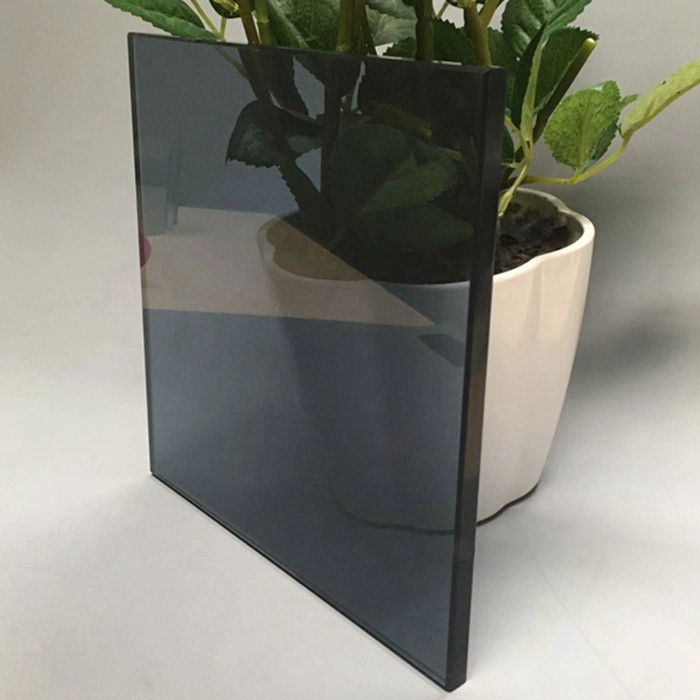 8mm crystal gray toughened glass