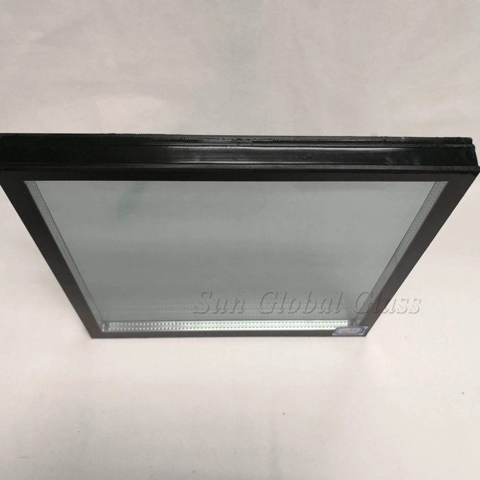 31.04mm triple glazed, 9.52mm+12mm spacer+9.52mm argon gap insulated glass, laminated DGU, double glazed, triple glazed low E glass