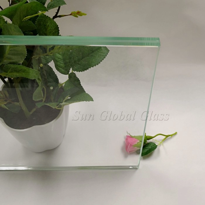 13.14mm clear tempered glass heat soaked laminated glass, 6mm clear HS tempered+1.14 PVB+6mm clear HS tempered glass, 66.3 clear tempered HS laminated glass