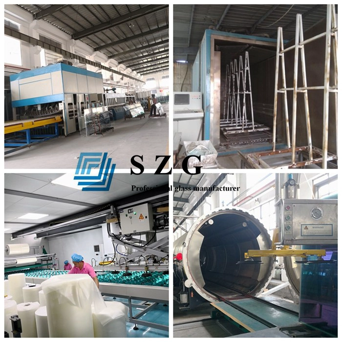13.14mm HS tempered laminated glass, 6+6 heat soaked laminated glass, 13.14mm clear laminated glass, 6mm+6mm HS ESG VSG, laminated glass