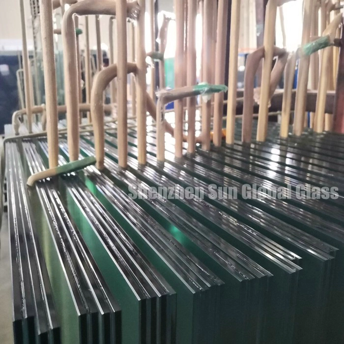 13.52mm tempered glass for Roofing glass panels