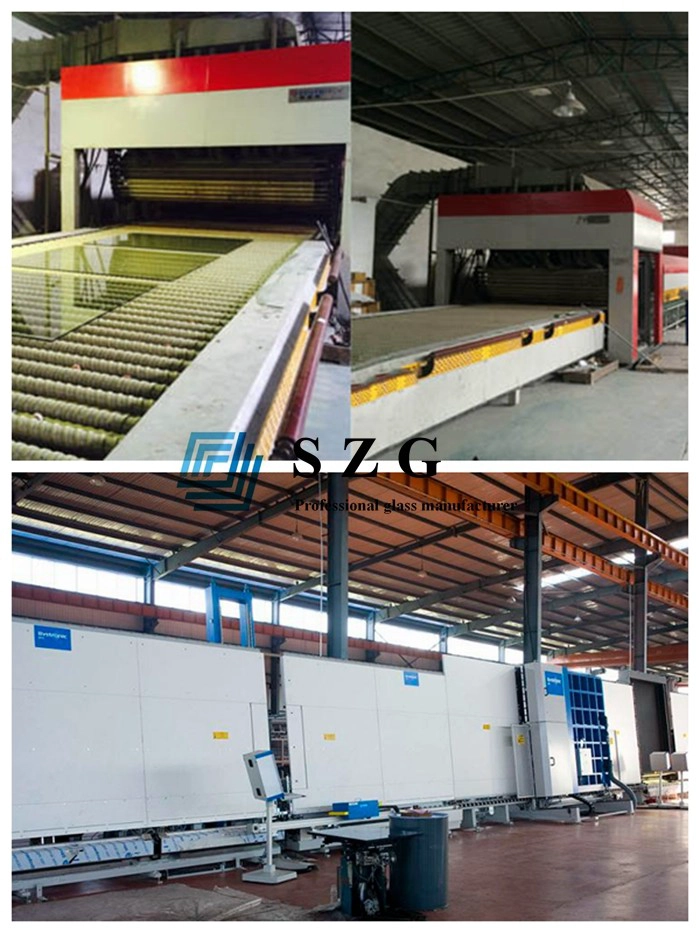 8mm+8mm light gray tempered insulated glass manufacturer, 28mm Euro grey double glazed glass, 8mm+12A+8mm gray ESG IGU