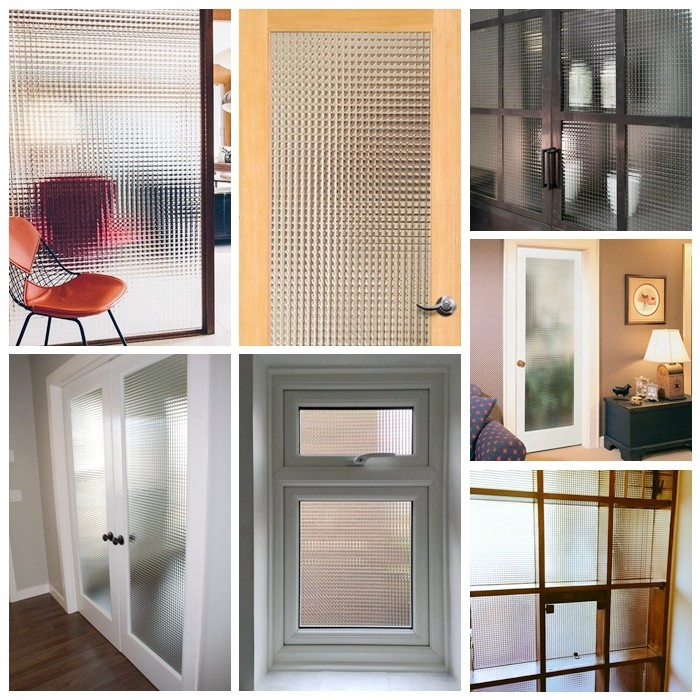 fluted tempered laminated glass applications