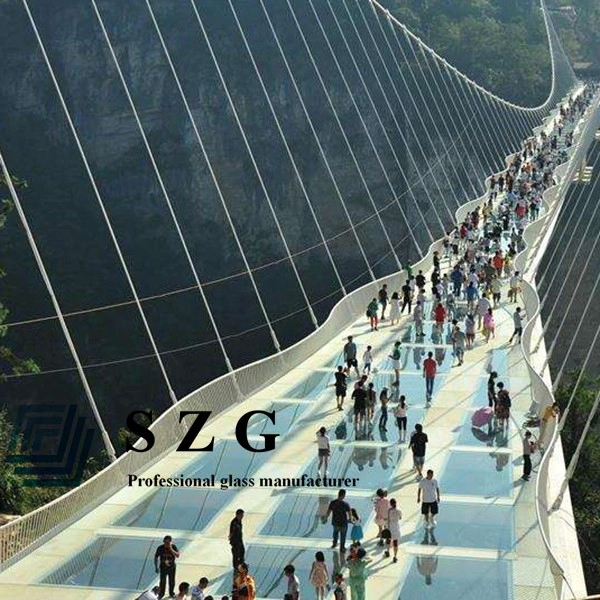 laminated toughened glass, clear tempered laminated glass, three layers sandwich glass, safety laminated glass 