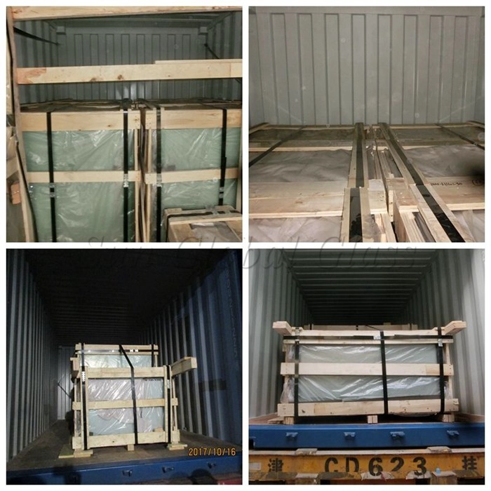 low E tempered glass packing 