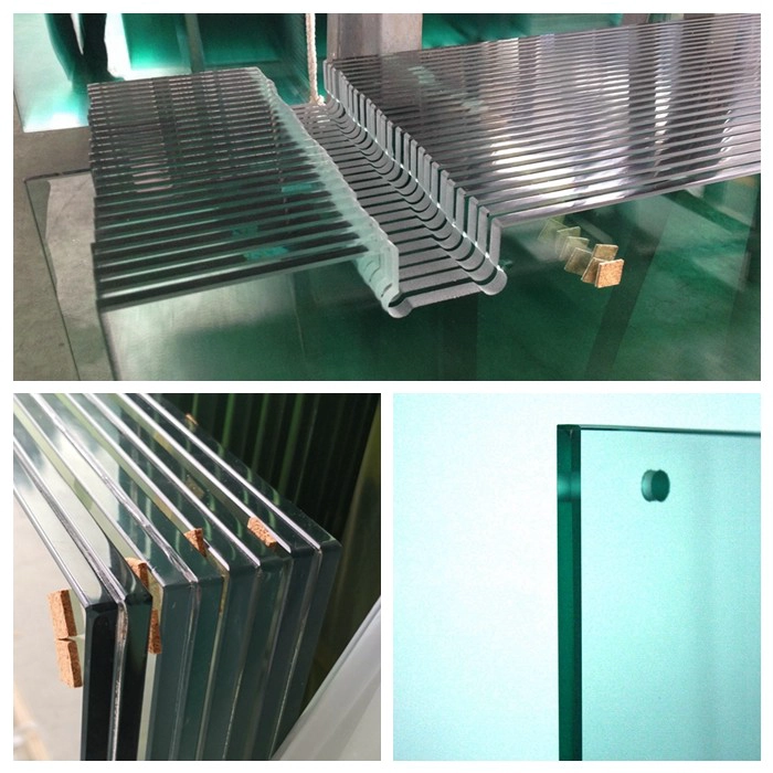tempered glass shower door processing