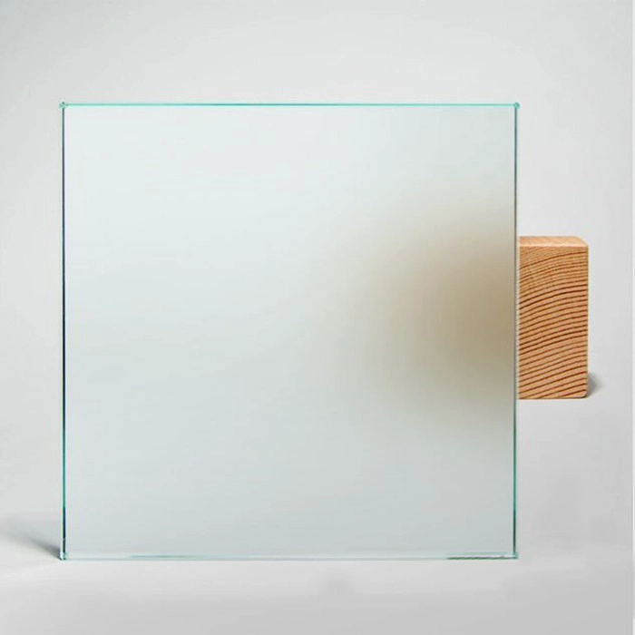 SZG 8mm tempered frosted glass shower door