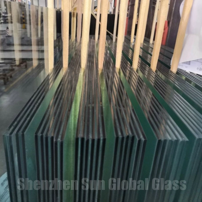 13.52mm tempered glass for Roofing glass panels