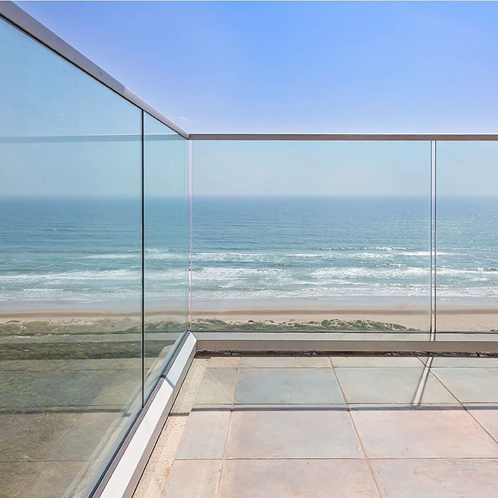 szg glass balustrade top rail handrail tube 