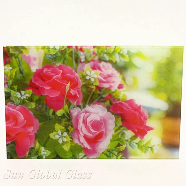 8mm digital printing glass