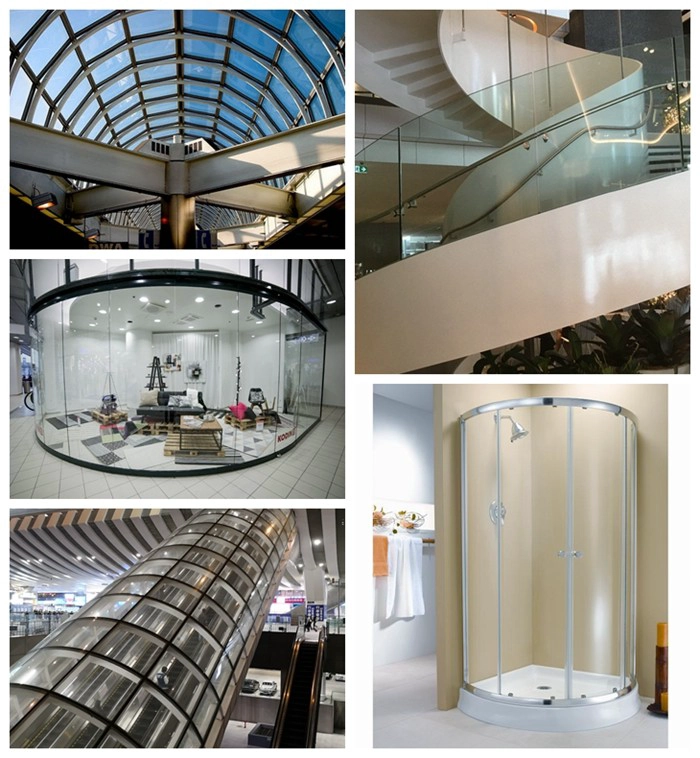 Laminated curved glass, ultra clear bent laminated glass, 1/2 inch curved glass, extra clear curved glass, 13.52mm laminated curved glass price, curved glass, bent glass, curved tempered glass