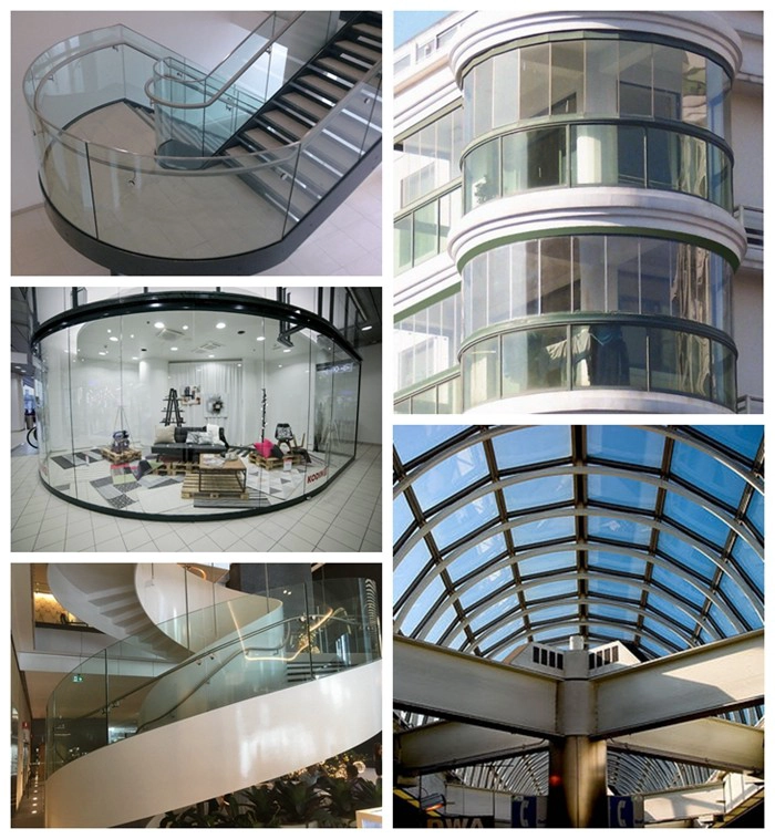 8mm curved glass, 8mm heat soak glass, clear tempered HS glass, 8mm curved glass price, curved glass suppliers