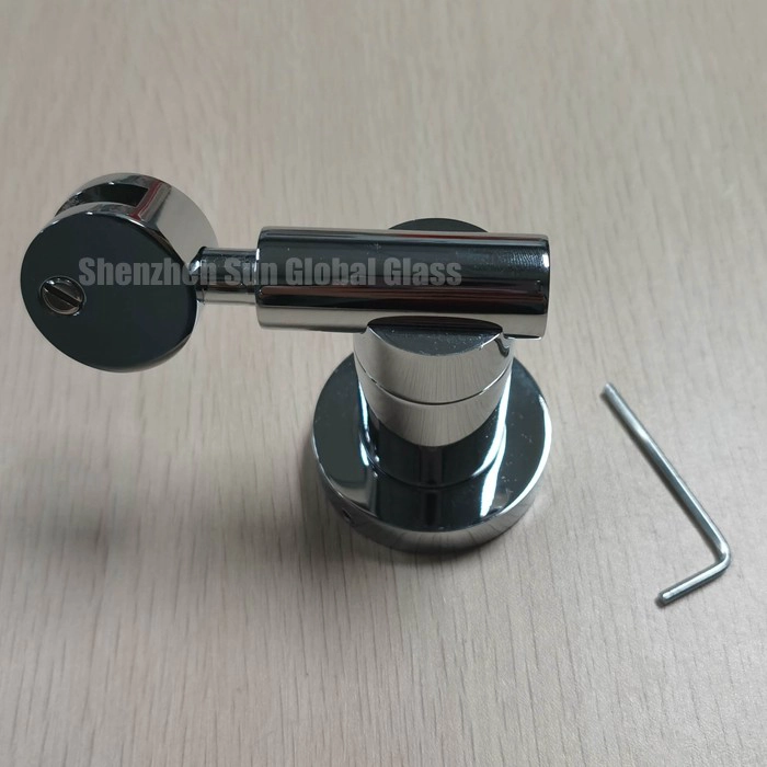 clamps for frameless bathroom mirror
