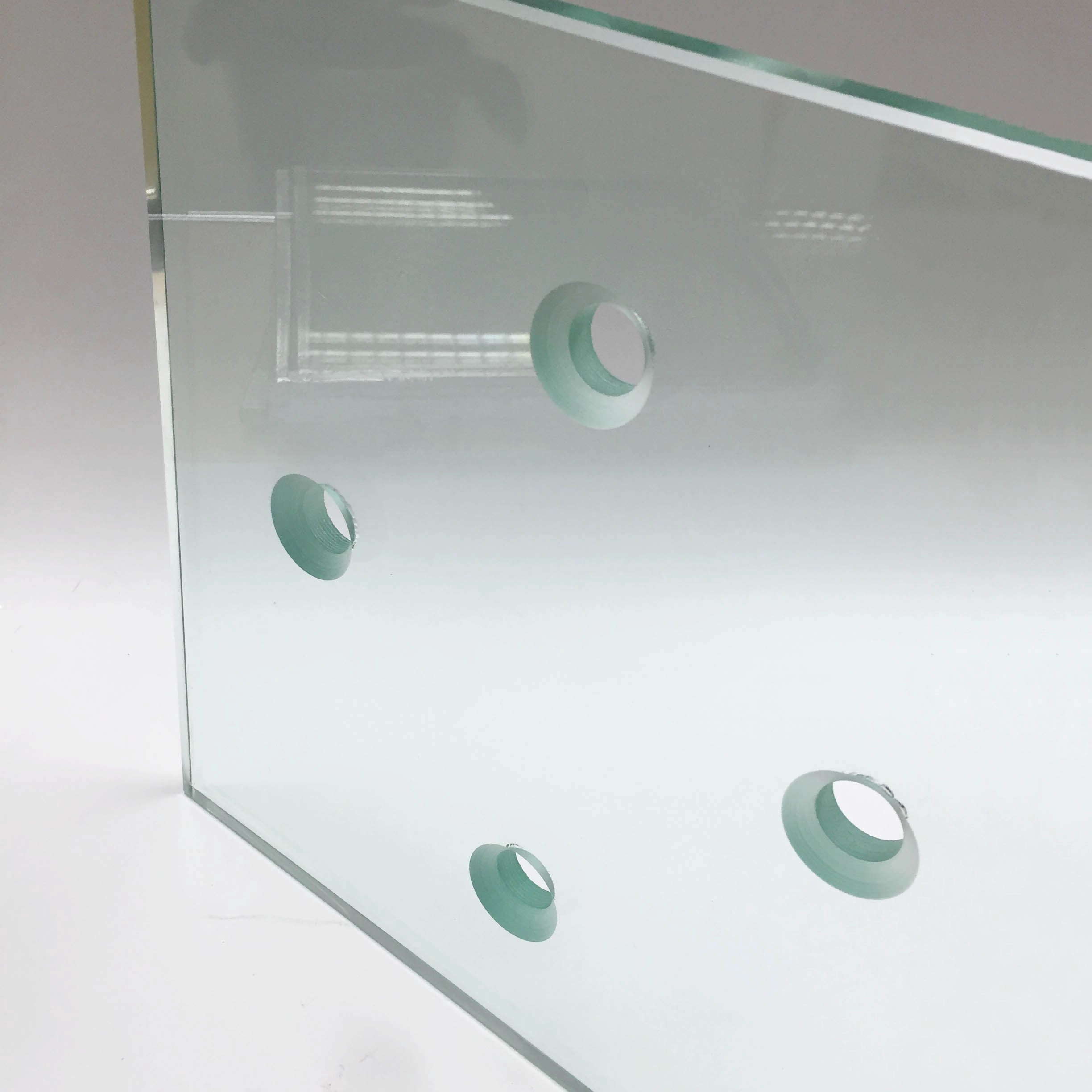 clear tempered glass 12mm