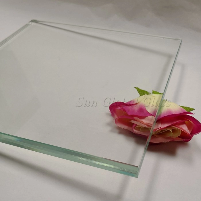13.14mm ultra clear tempered laminated glass, 6mm+1.14PVB+6mm low iron tempered laminated glass, 1/2 inch extra clear toughened sandwich glass, security glass