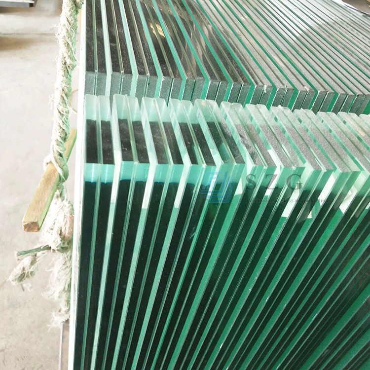 SZG tempered laninated frameless glass hinge door