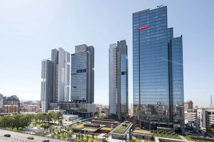What type of safety laminated insulated glass is used in high-rise buildings?