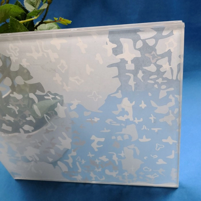 13.52mm impression numérique trempé fabricant de verre, 6mm + 6mm imprimé verre trempé feuilleté pour la décoration, 66,4 ESG VSG verre de sécurité