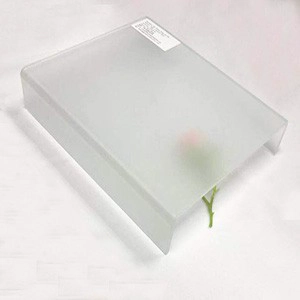 262mm U-Profiltransparent Superweißglaslieferant, U-Profil aus gehärtetem Glas, 7 mm Dicke U-Profiltransparent Superweißglasaufbau bestimmte Wand.