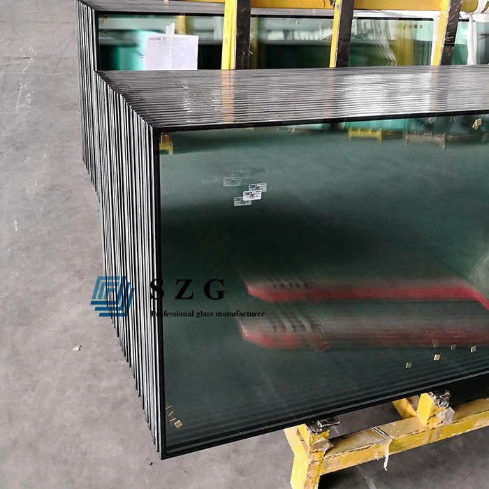 5mm + 12A + 5mm vetro temperato argon temperato low e , vetro temperato satinato IGU a risparmio energetico 22mm, vetro isolante acustico doppio vetro isolante