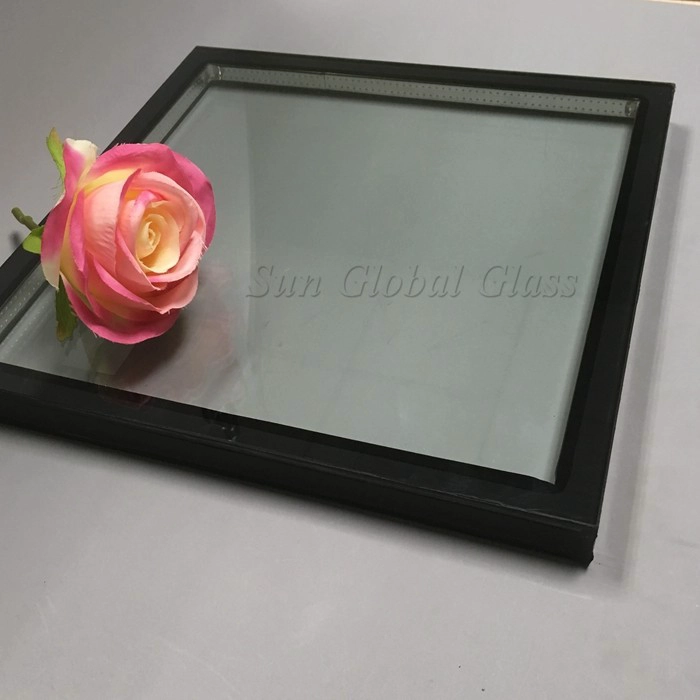 خفف من الزجاج 5mm + 6a + 5mm معزول الزجاج ، 16mm تشديد الزجاج العازل ، 5mm + 6mm الفجوة + 5mm esg igu