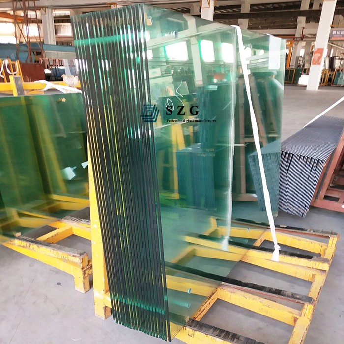 Vidrio templado transparente para paneles de puertas plegables plegables 8 mm 10 mm 12 mm Vidrio templado Puerta corredera plegable sin marco Precio