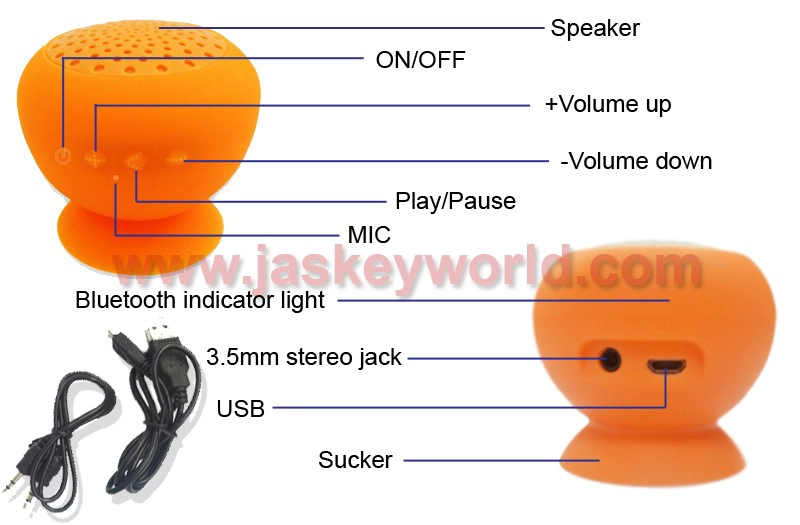 Waterproof Bathroom Speaker