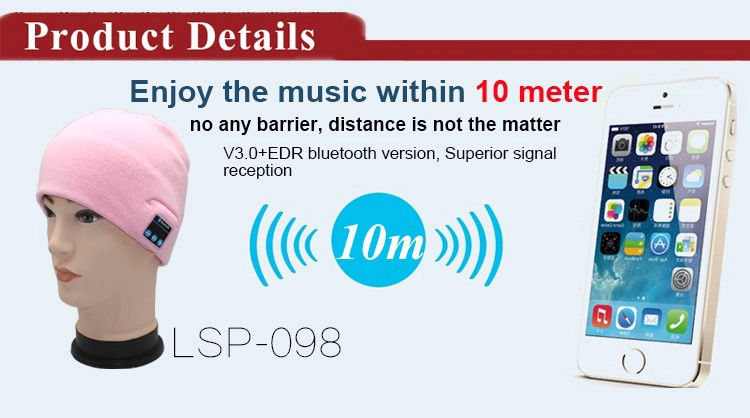 Cap For Winter Headphone