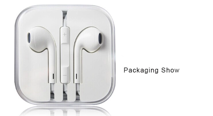 white wireless earbuds