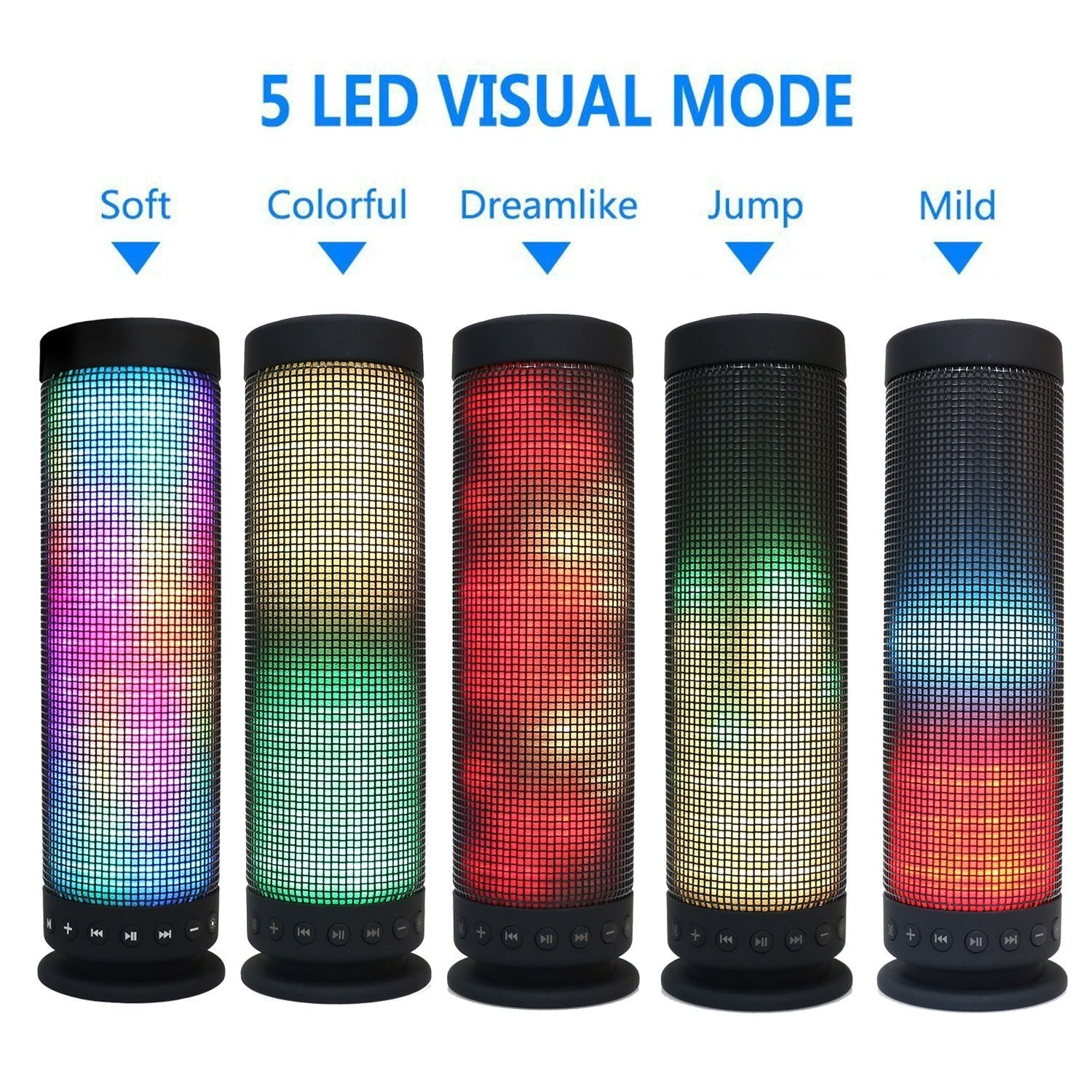 Bluetooth Outdoor Speakers With Lights