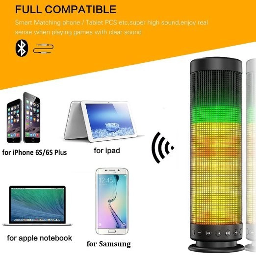 Bluetooth Outdoor Speakers With Lights