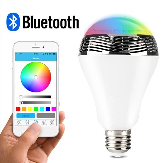 Bluetooth Light Bulb Speaker