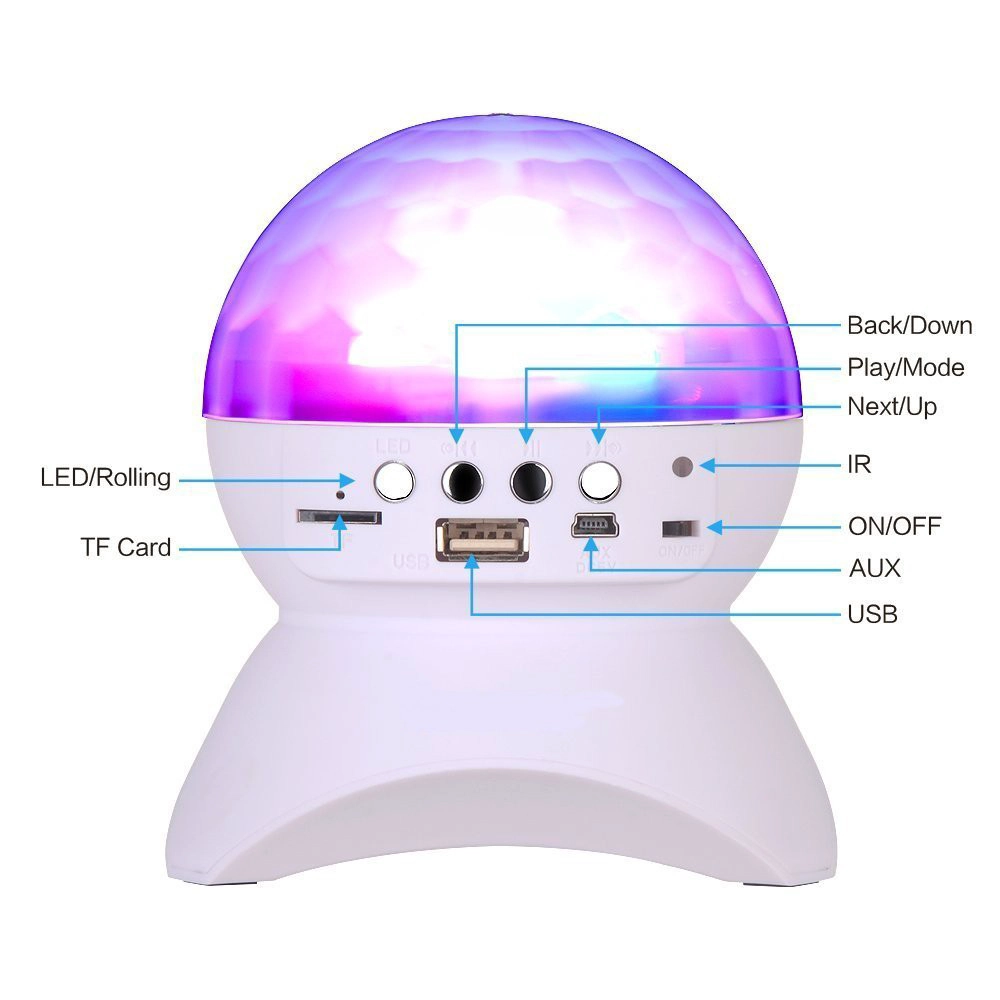 Night Light Bluetooth Speaker 