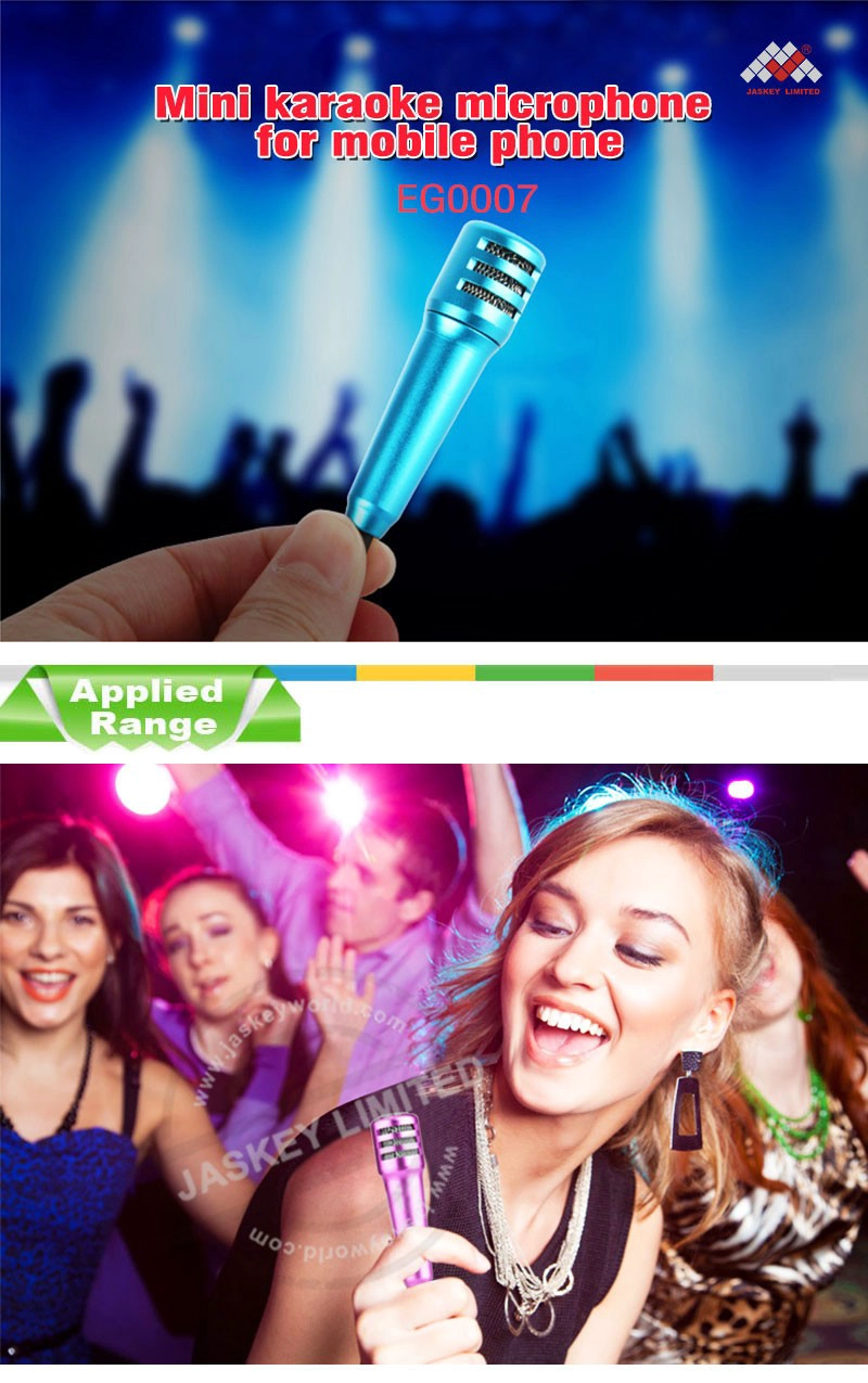 Mini karaoke microphone