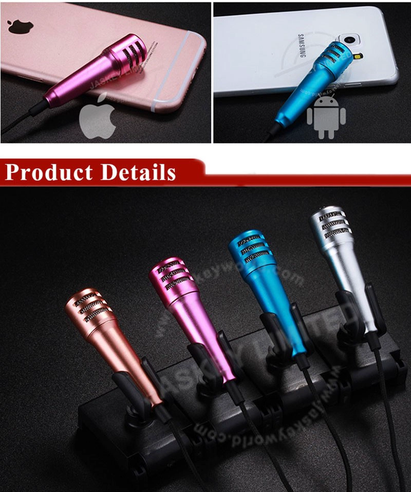 Mini karaoke microphone