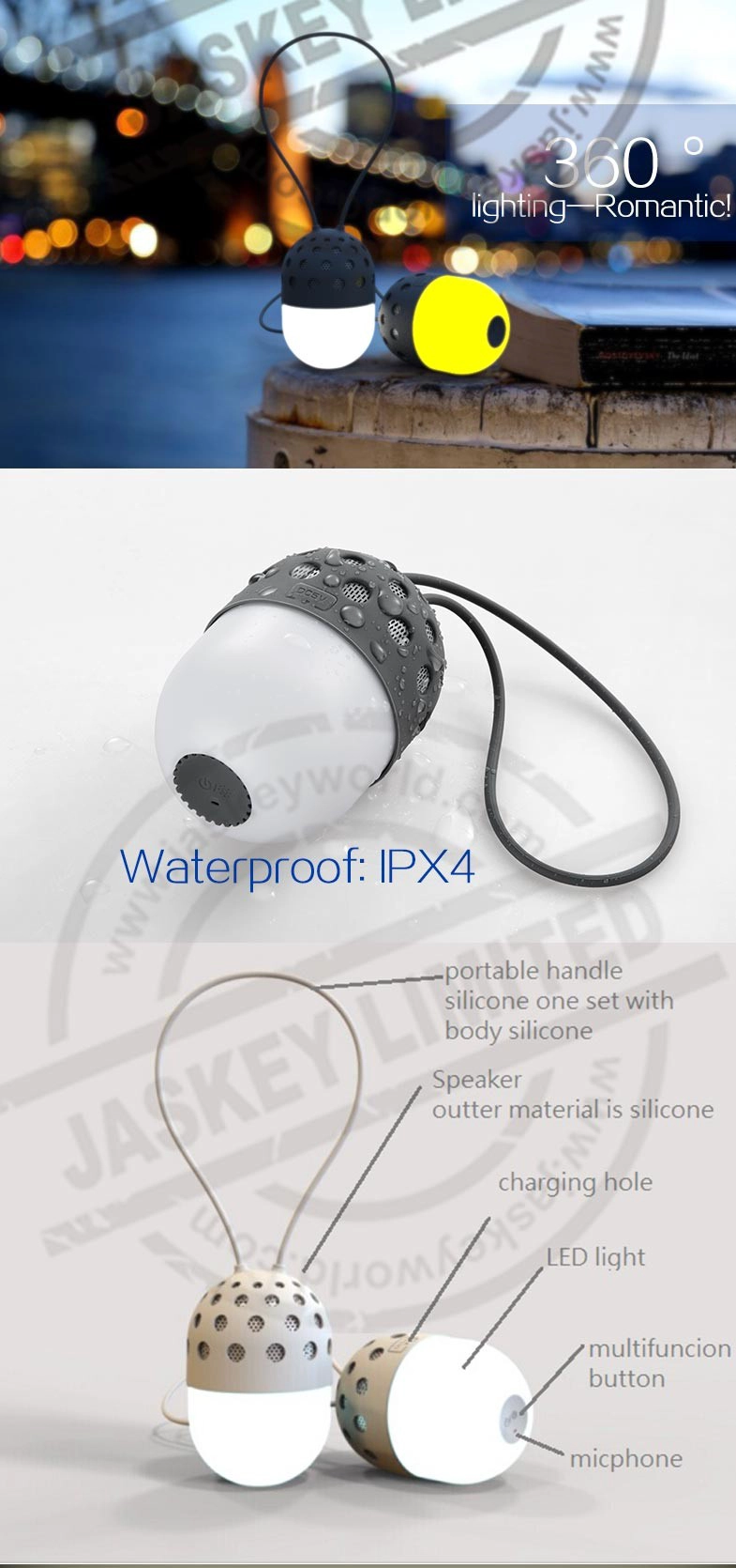 Small Waterproof Bluetooth Speaker