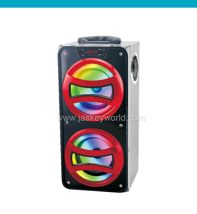 Portable Speaker With Lights