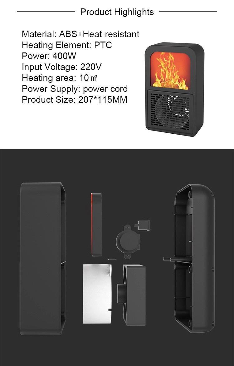 Small Electric Heater With Fan
